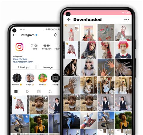 Instagram Downloader. This universal Instagram downloader is created just for getting the best high-quality content from Instagram in seconds. See more. Facebook Downloader. …